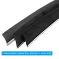 thumbnail image 4 of Uxcell Arrows Vanes 30 Pack 4 Inch Arrow Turkey Feather Right Wing Black for DIY Target Shooting, 4 of 6