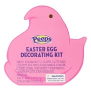 Peeps Pink Deluxe Easter Egg Decorating Kit, Egg Dye Process, Creates Dozens of Colored Eggs
