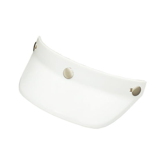 Duckbill Peak Adjustable Motorcycle Shield Visor for Lightweight Compact Shell Helmet Durable