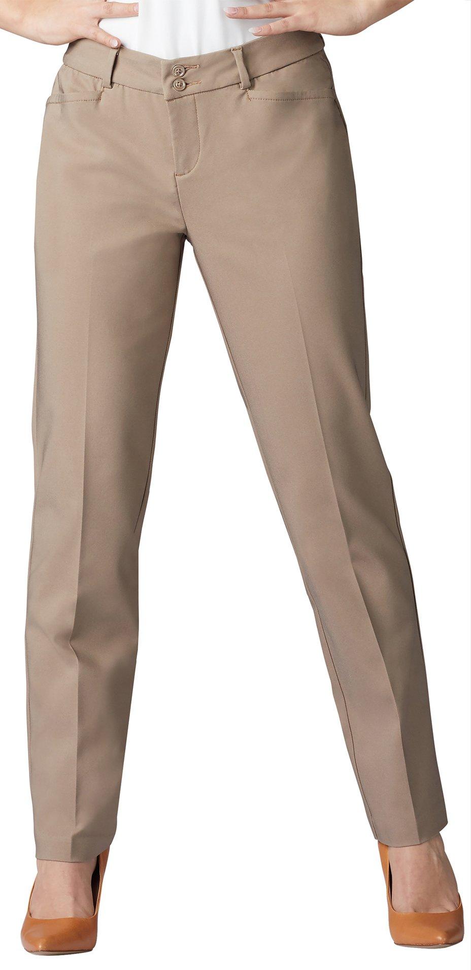 lee plain front all day pants