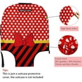 thumbnail image 2 of Luggage Cover Approved Travel Suitcase Protector Cute Dots Elastic Washable Animation Themed Baggage Covers for 18-20 inch Luggage(S), 2 of 6