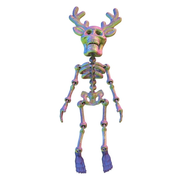 Skeleton Fridge 3D Printed Funny Skeleton Fridge Mini Fridge With Movable Joints Color Human Refrigerator Locker Halloween Decorations Christmas Decorations Bed Frame Clamp L Shape Toolbox Handle