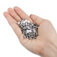 thumbnail image 4 of Unique Bargains 100 Sets Leather Rivets 8mm Double Cap Rivets 8.5mm Height Studs White, 4 of 5