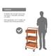 thumbnail image 5 of Carrito de Almacenamiento ilios innova Organizador Rojo 41x30x78 cm, 5 of 9
