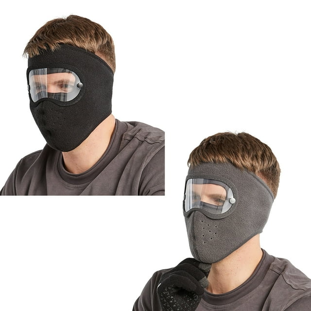 Winter Polar Fleece Warm Mask Complete Ski Mask Breathable Windproof Warm Women Men Motorcycle Riding Masks