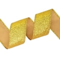 thumbnail image 2 of Cinta Decorativa VATIN de 3.8 cm x 9.1 m Dorado con Brillo y Alambre, 2 of 5