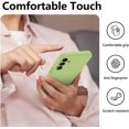 thumbnail image 6 of Compatible with Samsung Galaxy A24 Case Silicone Liquid Dark Green, Soft Smooth Touch Phone for Samsung A24 Case Silicone Shockproof Thin Cover (Green), 6 of 14