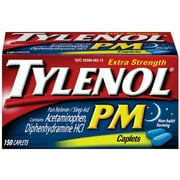McNeil Tylenol PM Pain Reliever/Nighttime Sleep Aid, 150 ea