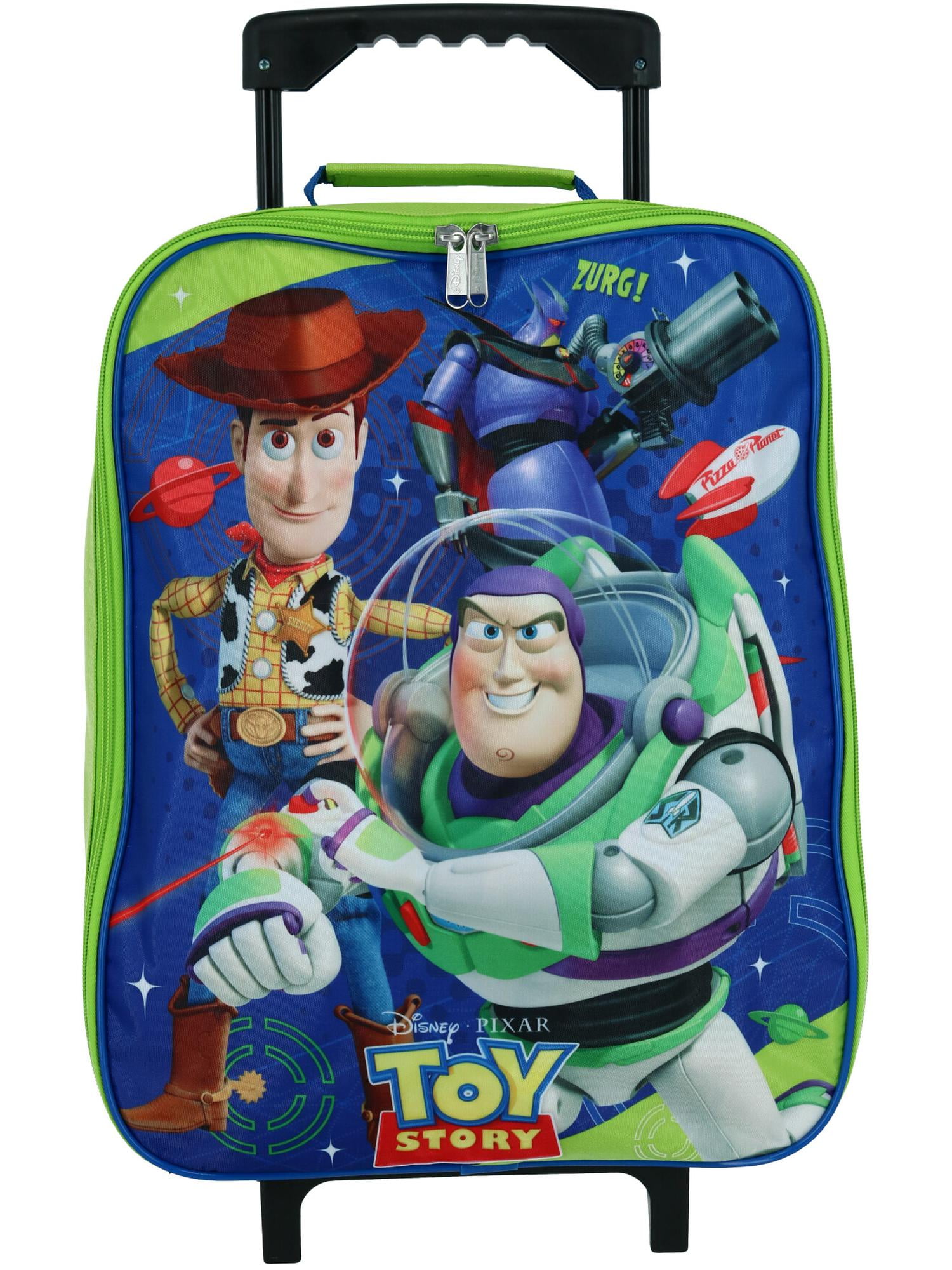 TROLLEY & CARRY CASE 3 IN 1 SCOOTER TOY STORY SCOOTIN' SUITCASE TRAVEL BAG 