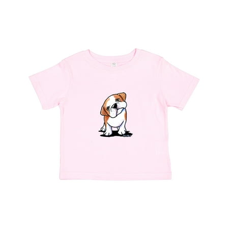 

Inktastic KiniArt Bulldog Puppy Gift Toddler Boy or Toddler Girl T-Shirt