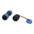 thumbnail image 4 of Male Plug Female Socket, Non Welded Rear Nut Type 4 Pin Aviation Connector 5A 380V  for Marine Equipment, 4 of 8
