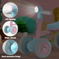 thumbnail image 3 of Baby Balance Bike for 1+ Years Old, Baby Bicycle 12-24 Months Toddler Bike with No Pedal 4 Silence Wheels and Light (Pink), 3 of 8