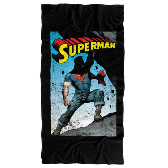 Superman Alternate Officially Licensed Beach Towel 30' X 60'