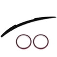 thumbnail image 2 of Rear Trunk Lip Spoiler, Trunk Spoiler Wing Lip Double-sided Tape Exquisite Workmanship  For Sedan E170 2014, 2 of 8