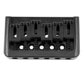 thumbnail image 4 of Musiclily Pro 52.5mm(2-1/16 inch) String Spacing Modern Style Saddle Hardtail Fixed Bridge Non-Tremolo Bridge for Strat Tele Style Electric Guitar, Black, 4 of 5