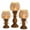 A#3PC, variant on RPKPR Rustic White Pumpkin Tealight Candle Holder Set, 3 Pcs Farmhouse Halloween Pumpkin Tea Light Holder, Fall Table Centerpiece Decor for Halloween & Thanksgiving Party