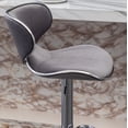 thumbnail image 6 of Roundhill Furniture Masaccio Bar Stool with Adjustable Height & Swivel, Gray, Set of 2, 6 of 12