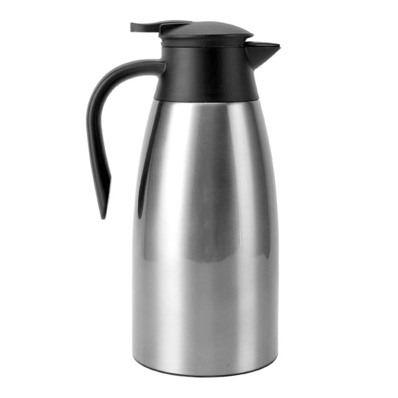 BIMZUC 2‑L Stainless Steel Vacuum Kettle – Double‑Wall Insulation, 24‑Hour Heat Retention, Ergonomic Handle, Duckbill Spout, Leak‑Proof Lid
