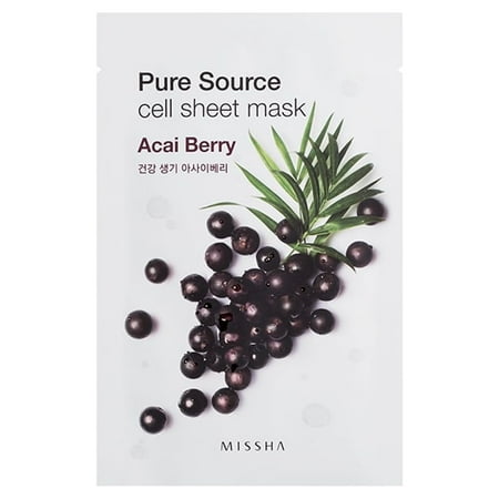 MISSHA Pure Source Cell Sheet Mask (Acai Berry)