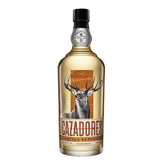 Tequila Cazadores Reposado 700 ml Paquete de 3
