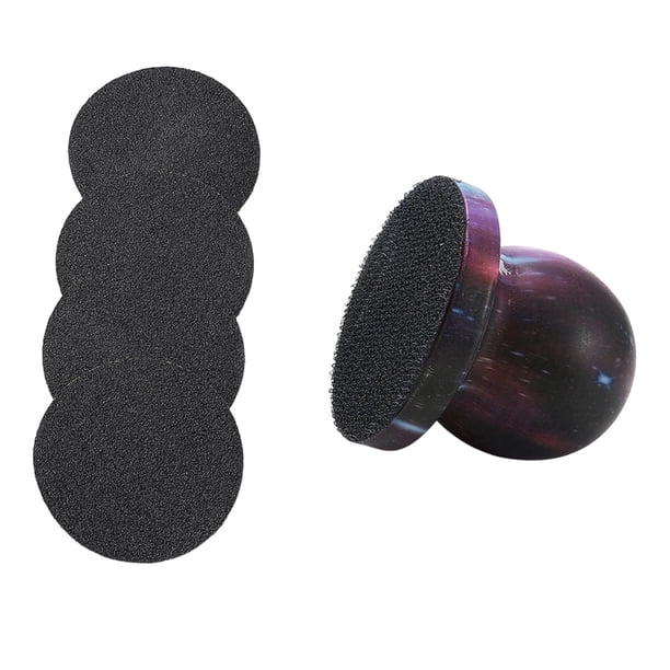 Lima de uñas para perros, herramienta para pulir patas, almohadilla para raspar, cuidado de garras de mascotas para interiores, Púrpura Negro