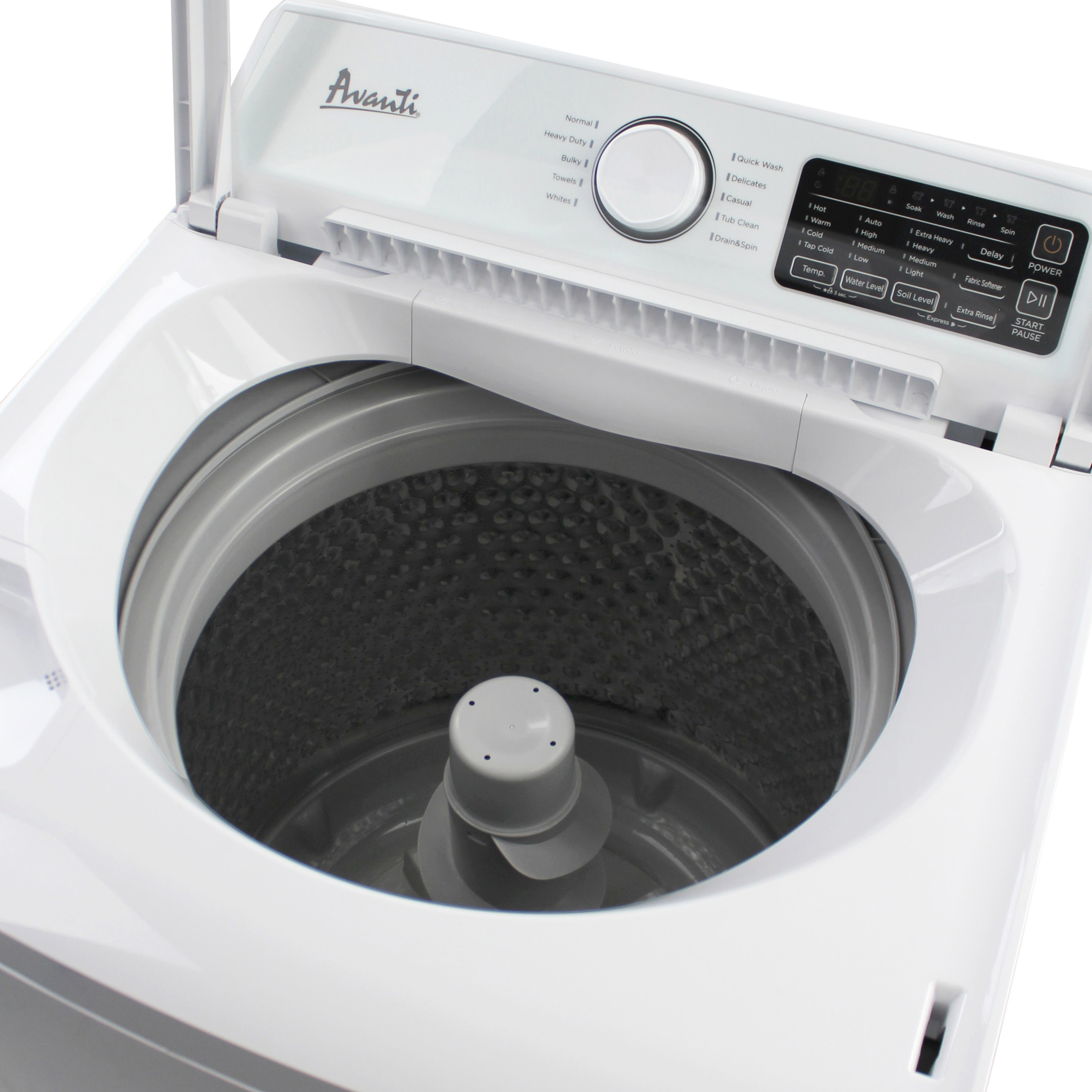 Avanti Top Load Washer, 4.1 cu. ft. Capacity, in White (SLTW41D0W)