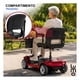 thumbnail image 5 of Silla de Ruedas Scooter Electrico Plegable Adulto Mayor rojo, 5 of 7