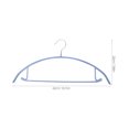 thumbnail image 2 of CRAFTHROU 10Pcs Blue Semicircle Hanger Metal for Jackets in Laundry Room, 2 of 8