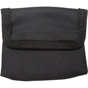 LINE2design Nylon Glove Pouch for EMS, EMT & Paramedic, Holds Up to 6 Pairs of Gloves, 4 x 3 in, Black