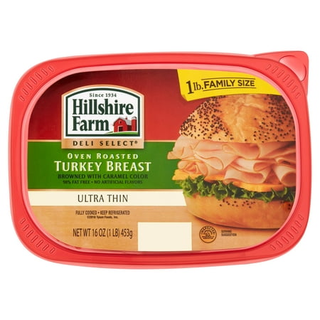 Hillshire Farm Deli Select Ultra Thin Oven Roasted Turkey ...