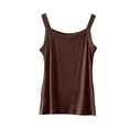 thumbnail image 1 of Birdeem Débardeurs Femmes Été Grande Mode Décontractée Couleur Unie Col Rond Débardeur, 1 of 12