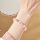 thumbnail image 2 of Pulsera de cuarzo rosa para mujer con plata S925 Pixius, 2 of 2