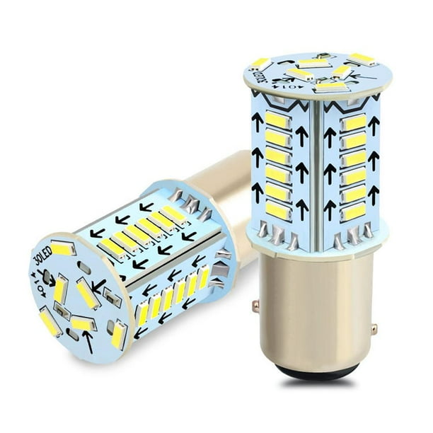 Flash Stop Lamps Flashing Car Tail Brake Light para automóviles Motocicleta (Blanco) Ndcxsfigh Accesorios para autos y motos