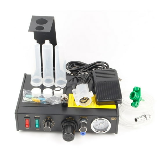 Gluing Machine Semi Automatic Gluing Machine UV Silica Gel Ab Glue Controller By982 Epoxy Resin Gluing Machine