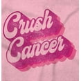 thumbnail image 2 of Breast Cancer Awareness Crush Cancer Hoodie Sweatshirt Women Brisco Brands S, 2 of 6