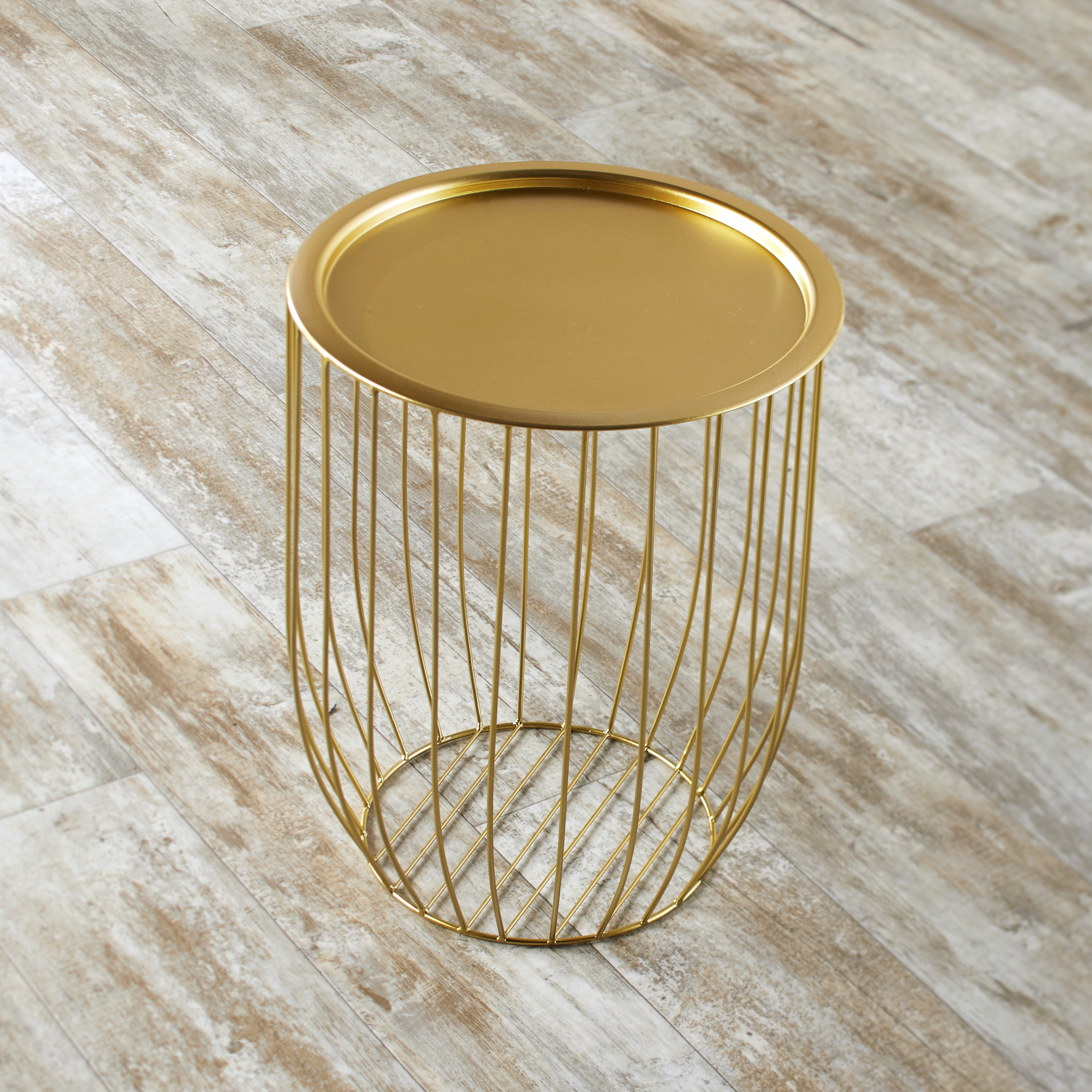 Gold storage table Clearance