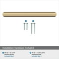 thumbnail image 4 of Amerock Revolve 5-1/16 inch Center-to-Center Champagne Bronze Cabinet Pull, 10 Pack, 4 of 4
