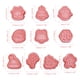 thumbnail image 3 of 8 Piezas 10 Piezas Cortadores 3D Molde Navideño Molde Para Hornear Sello De Prensa Manual, Material De Alta , Reutilizable, Uso Amplio, 3D S Para Decoraciones Navideñas, 3 of 8