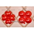 thumbnail image 2 of Lote de 100 globos de aluminio con forma de coón y redondos, arqueados para puerta, de 18 puldas, para des evtos, fiestas y festivales., 2 of 6
