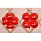 thumbnail image 2 of Lote de 100 globos de aluminio con forma de coón y redondos, arqueados para puerta, de 18 puldas, para des evtos, fiestas y festivales., 2 of 6