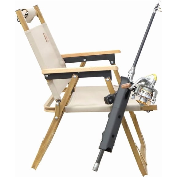 2 Pcs Adjustable Fishing Rod Holder, Spinning Plastic, Pole Inserter for Boat Kayak Fishing, Black