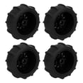 thumbnail image 2 of Cuatro neumáticos de ruedas de nieve para automóviles RC excelente agarre engrosado agrava las piezas de automóviles rc, 12 mm 14 mm 17 mm colligator negro, 2 of 10