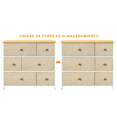 thumbnail image 3 of Mueble Cajonera para Ropa Fabato de 6 Cajones Deslizantes, 3 of 6