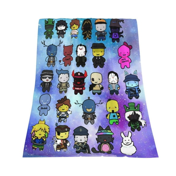 Forsaken Gubby Throw Blanket Cozy Plush Lightweight Warm Fuzzy Flannel Blanket Air Conditioning Blanket for Couch Sofa Bed Home Decor Gift 60x50