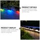 thumbnail image 3 of 1 juego de lámpara de pared solar para exteriores, luz de pared adhesiva, luz de pared LED solar para patio, 3 of 7