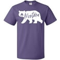 thumbnail image 3 of Inktastic Montana White Bear Silhouette T-Shirt, 3 of 5