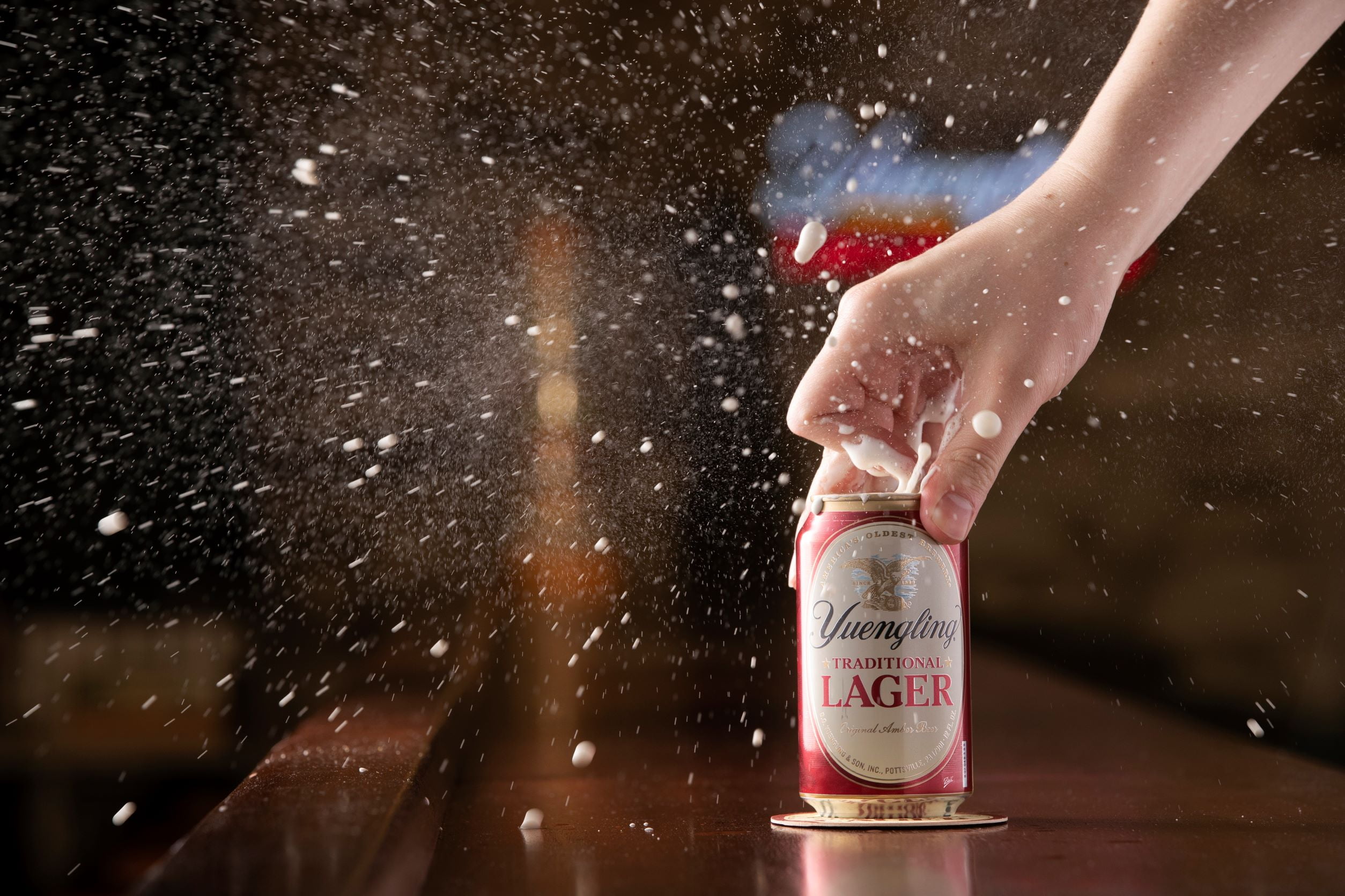 Yuengling Lager Beer, 12 Pack Beer, 12 fl oz Aluminum Cans, 4.5% ABV, Domestic Lager