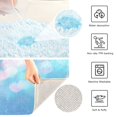 thumbnail image 6 of IAUYY 24x20 Inch Bath Mat Thick Soft Plush Shower Mat TPR Backing Material Non Slip Bath Mats for Bathroom for Tub Shower Hotel Blurred Lighting Effect, 6 of 9