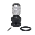 thumbnail image 1 of 1/2Inch Drive To 1/4Inch Hex Drill Chuck Change Socket Adapter For Impact Wrench, 1 of 9