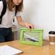thumbnail image 1 of Three-hole Pen Case Transparent Document Folder Oxfords Cloth Storage Bag Large Airss Vent Large Capacity Stationery Bag, 1 of 7